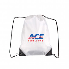 14" X 18" Polyester Drawstring Backpack