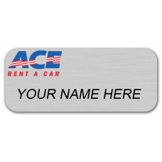 Aluminum Name Badge