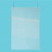 Protective Plexiglas Barrier - Hanging